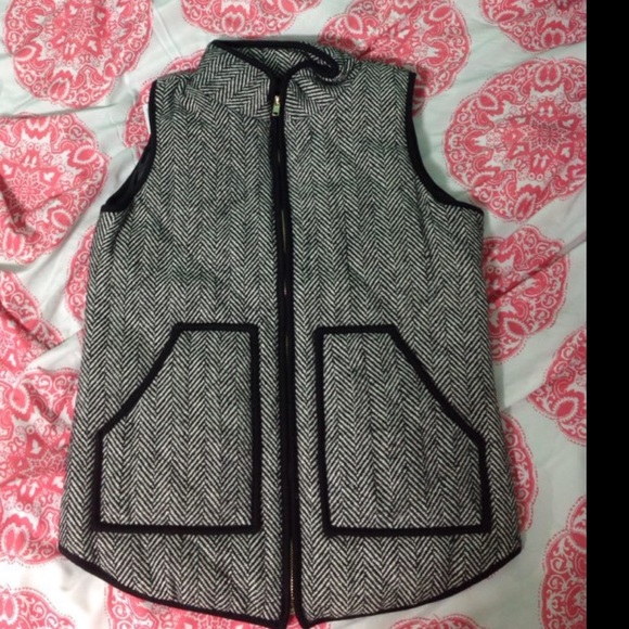 💗TRADED💗  J. Crew Inspired Herringbone Vest - Picture 2 of 3