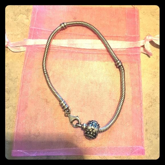 Silver Pandora Bracelet and One Starter Charm!