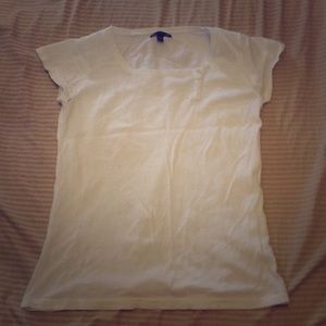 White GAP shirt