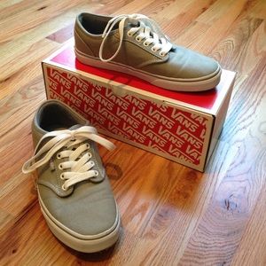 Gray and White Vans!
