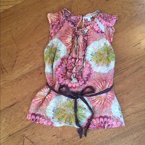 Anthropologie Odille cap sleeve