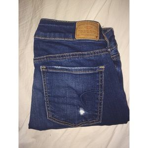 AE Distressed Skinny Jeans