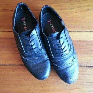 Just Fab black oxford