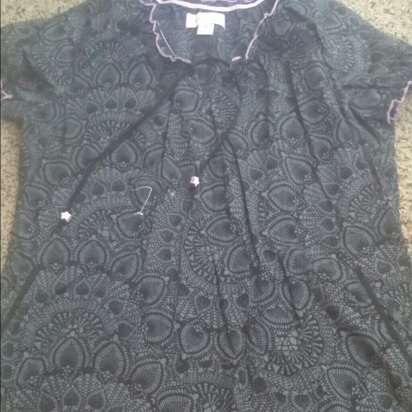 Koi grey scrub top