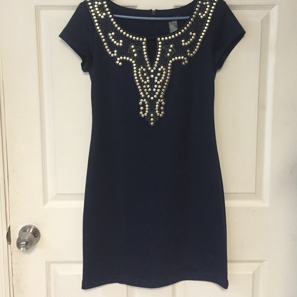 Navy dress