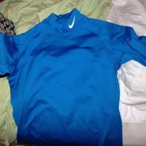 blue nike underarmor