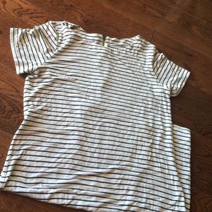 Stripped t-shirt dress