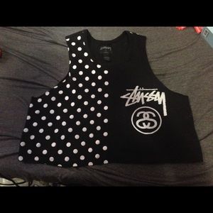 Stussy crop top