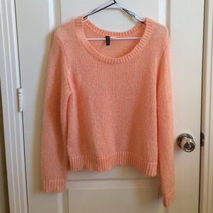 H&M Peach Knit Sweater