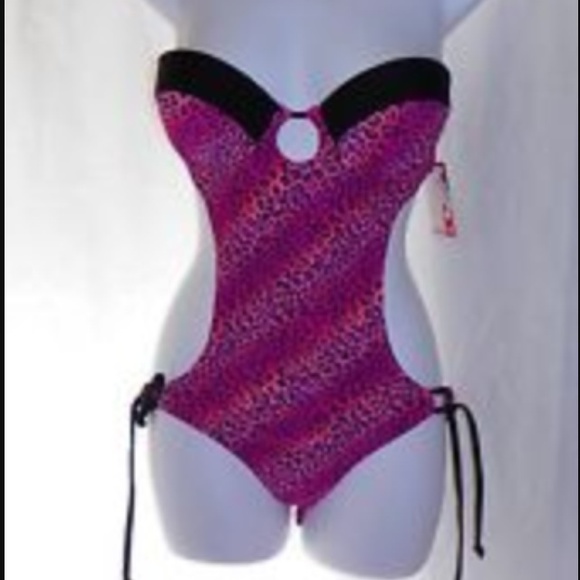 BONGO Other - ☀️NWT Pink Bongo Animal Print Monokini