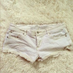 Cute shorts with lace on bottom!