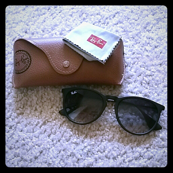 Erika black matte sunglasses
