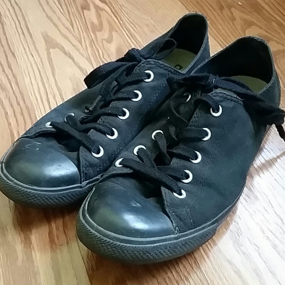 All black converse