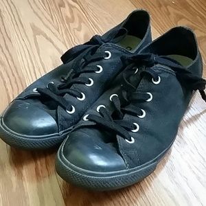 All black converse