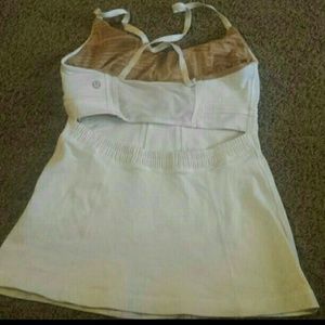 Lululemon backless tank