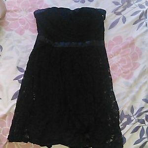 Strapless Floral dress