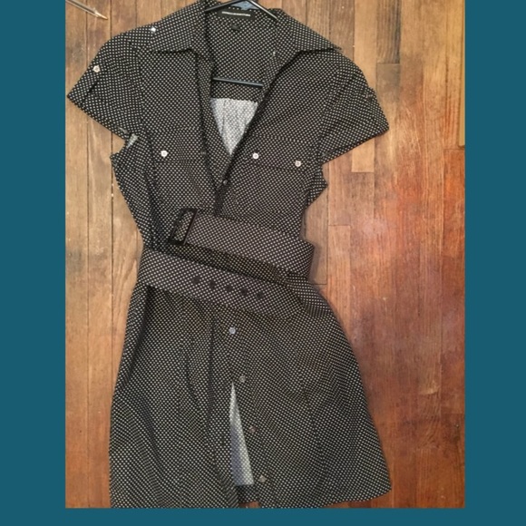 NWOT Express Polka Dot Dress