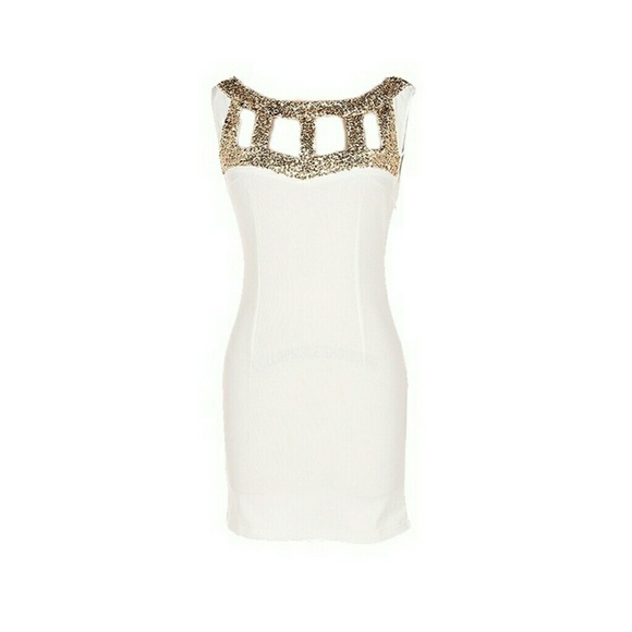 Dresses & Skirts - NWOT White Sequin Dress