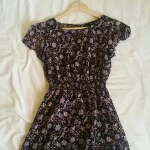 Floral print dress