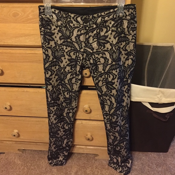 Lace pants