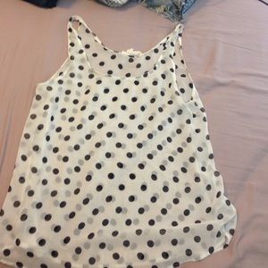 Chiffon Polka Dotted shirt
