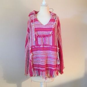 Blanket style hoodie