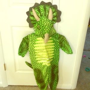 Super cute triceratops costume