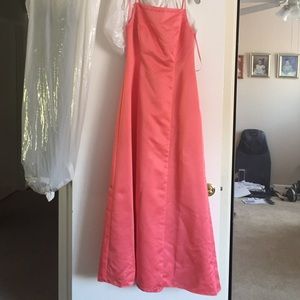 Coral dress