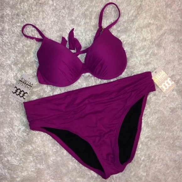 Sexy Magenta Bathing Suit