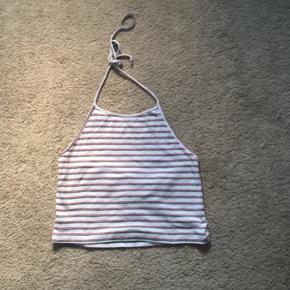 Brandy Melville Striped Halter