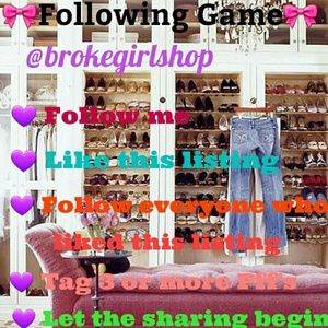 🎀.Following Game💕.