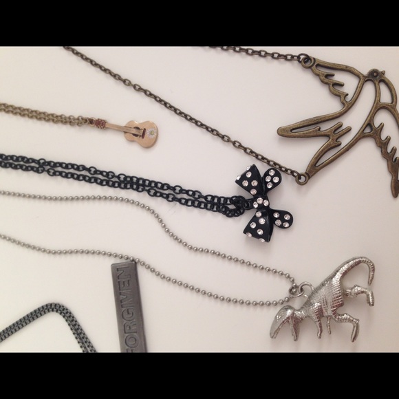 Necklaces, bird, now, dinosaur, etc