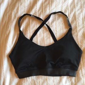 Black Forever 21 Sports Bra