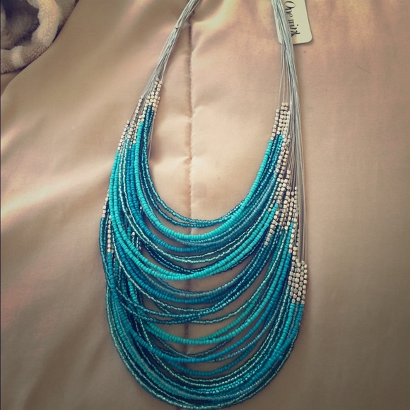 Turquoise Costume Jewelry Necklace