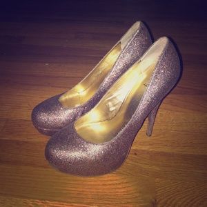 5 inch glitter Stilettos