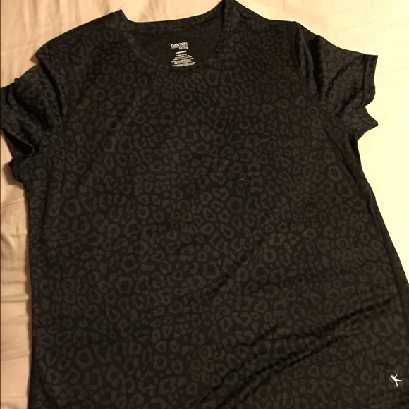Leopard active wear tee