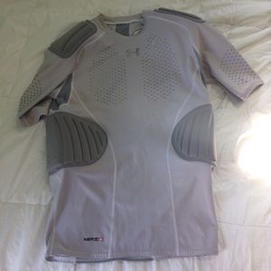 Football men's padded mpz 2 grey shirt