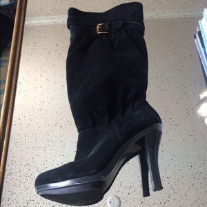 Michael Kors Kincade Slouch black Boots, worn once