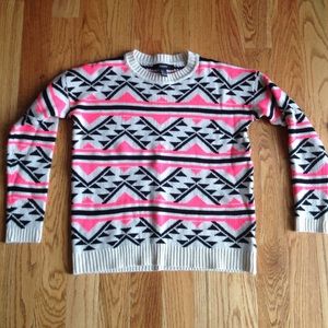 Forever 21 southwestern style oversize sweater.