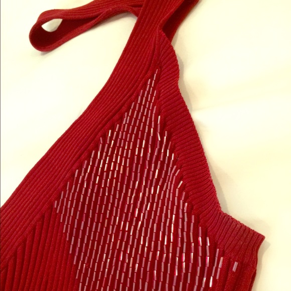 Wayne Rogers beaded tank
