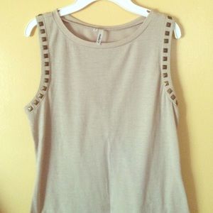 Light brown top