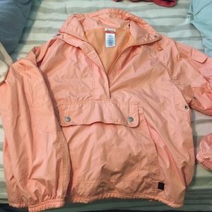 Danskin Windbreaker jacket in Salmon