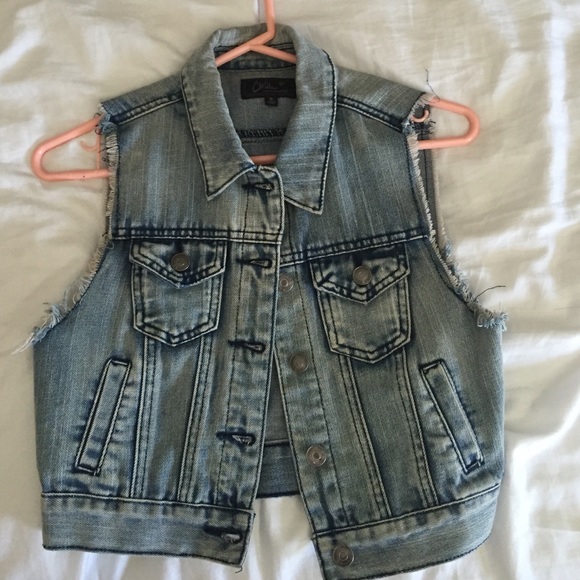 Denim vest