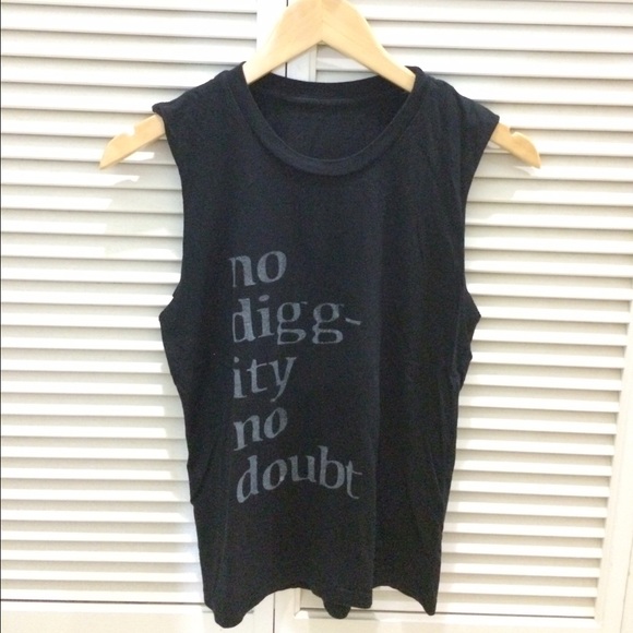 🚫SOLD!! Brandy no diggity no dout muscle tee