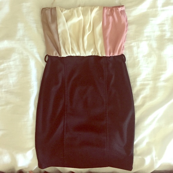 Multi colored short dress