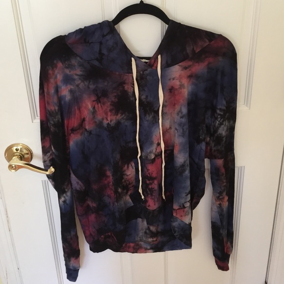 Tie-dye hoodie