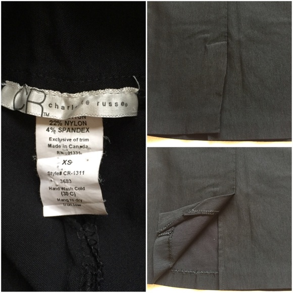 💟 Basic Black Skirt - Picture 4 of 4