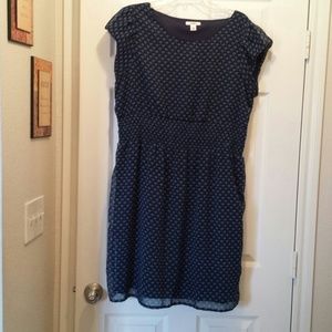 Navy Dress w/cute design
