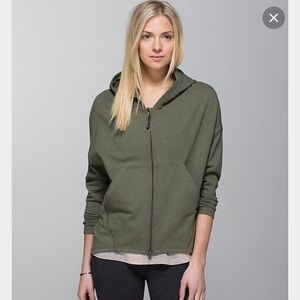 Lululemon Olive Green Comfy Sweatshirt