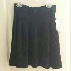 Candie's Black A Line Skirt